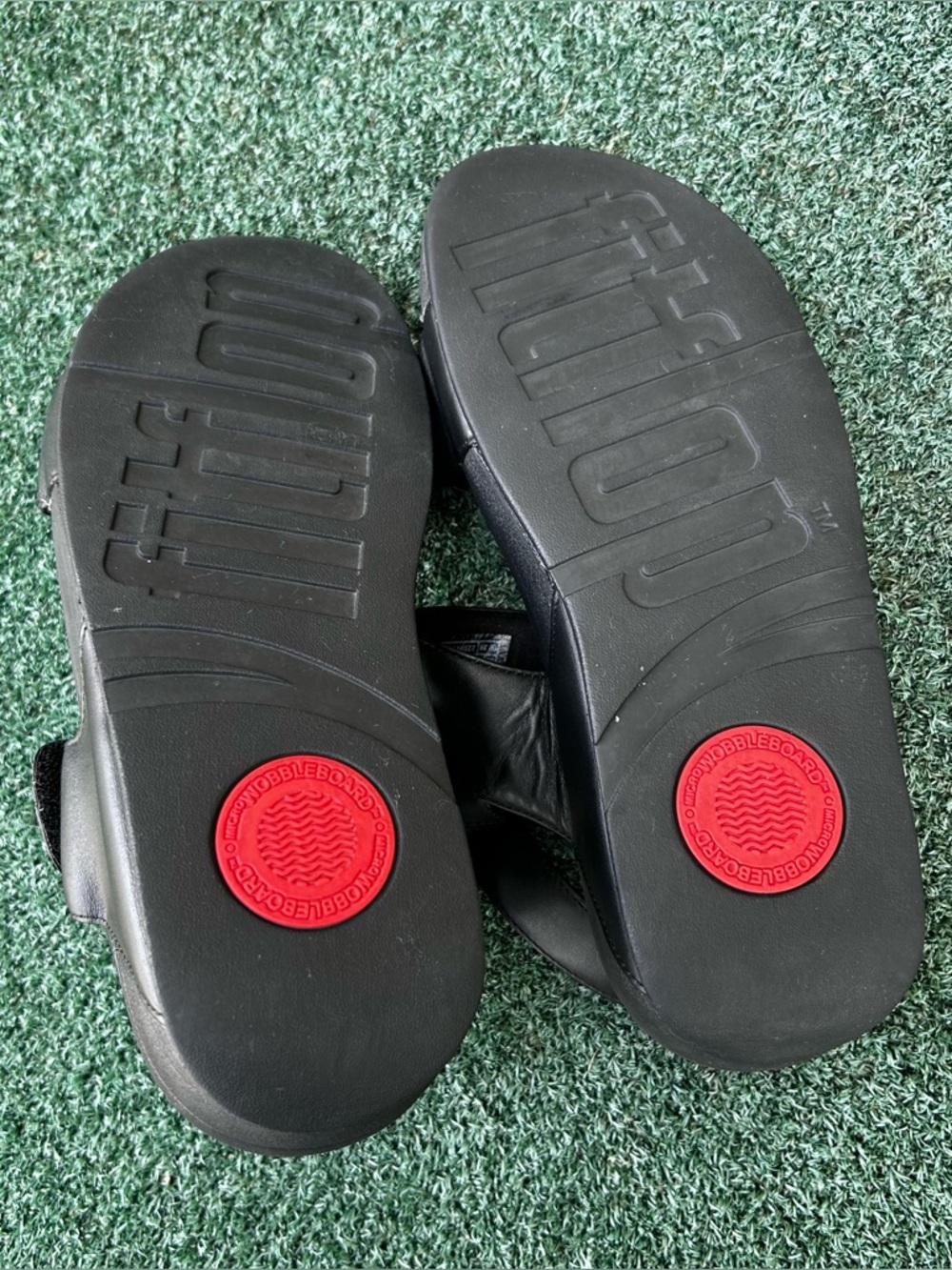 Fitflop Lulu Adjustable Leather Sandal Black 8 - Picture 7 of 13
